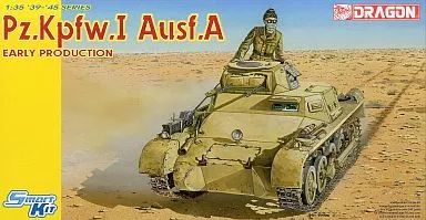 [중고] 프라모델 1/35 독일 팬저 I Ausf.A 얼리타입 (스마트 키트) [6289]