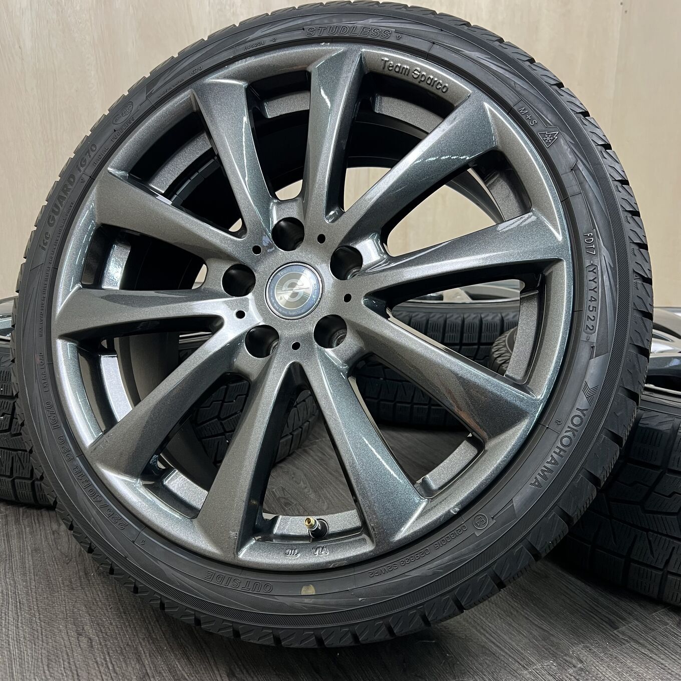 ホイールのみ] ホイール 18インチ TEAM SPARCO 5x112 4本 #59D40426