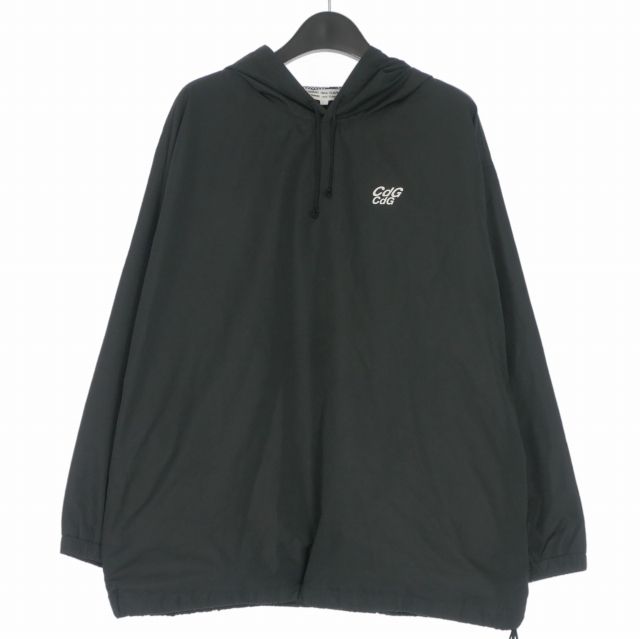 コムデギャルソンコムデギャルソン COMME des GARCONS COMME des GARCONS 00's CdG アノラックジャケット プルオーバーパーカー 長袖 L ブラック 黒 RP-J027