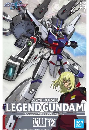 [중고] 프라모델 1/100 ZGMF-X666S 레전드 건담 “기동전사 건담 씨드 데스티니”