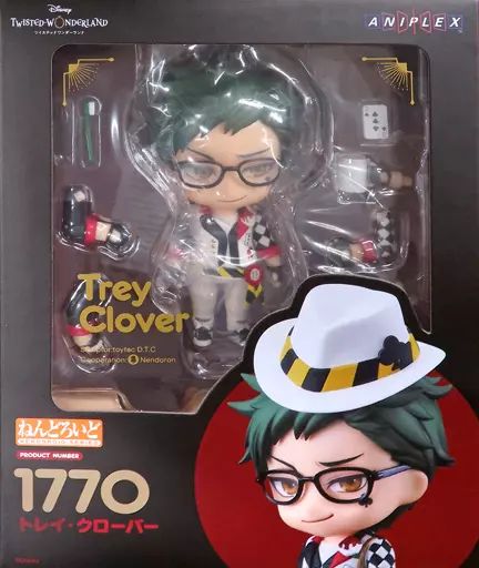 中古】フィギュア ねんどろいど トレイ・クローバー 「ディズニー