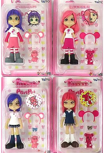 ピンキーアミューズ　ポストペットファンファクトリーver. 全4種セット 中古】フィギュア 全4種セット ピンキーアミューズポストペットファン