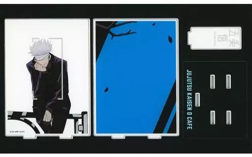 [Used] Acrylic Stand/Acrylic Panel Gojo Satoru Acrylic Diorama “Jujutsu Kaisen 0 Cafe the Movie”