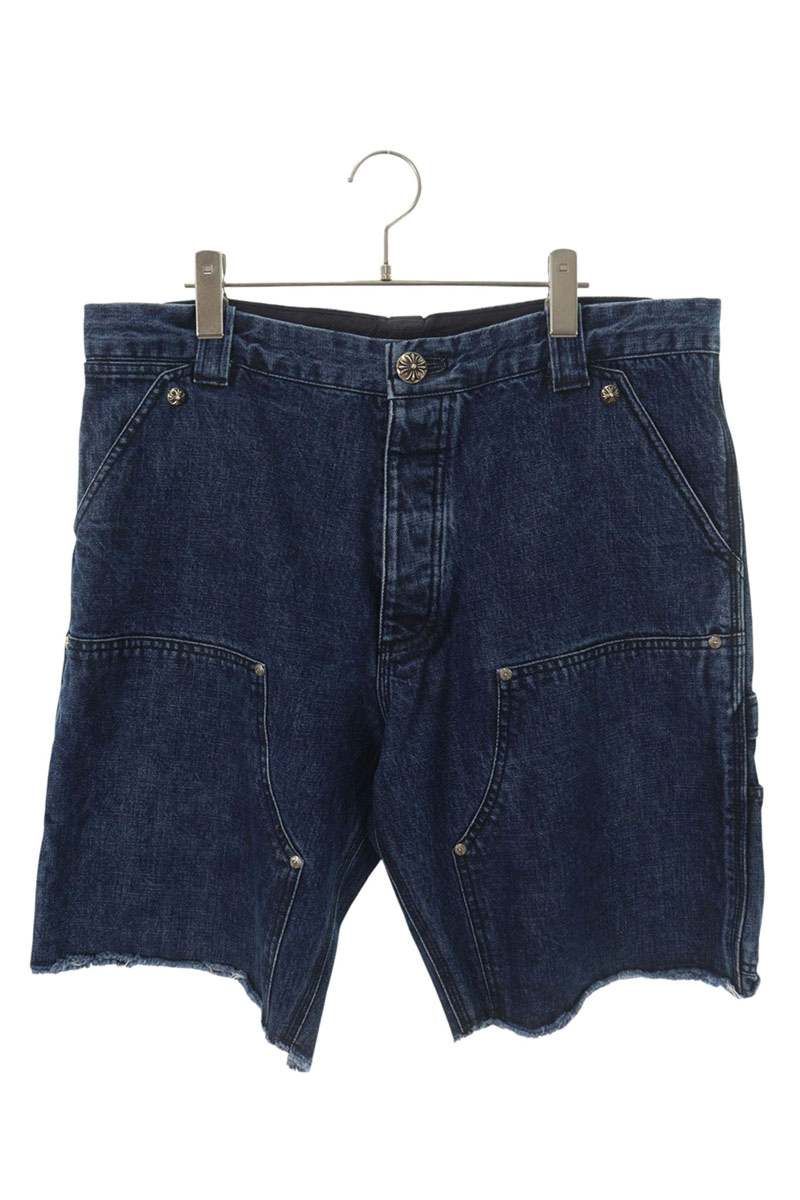 クロムハーツ DENIM CARPENTER SHORTS デニムカーペンターハーフパンツ メンズ 36インチ 243,693円