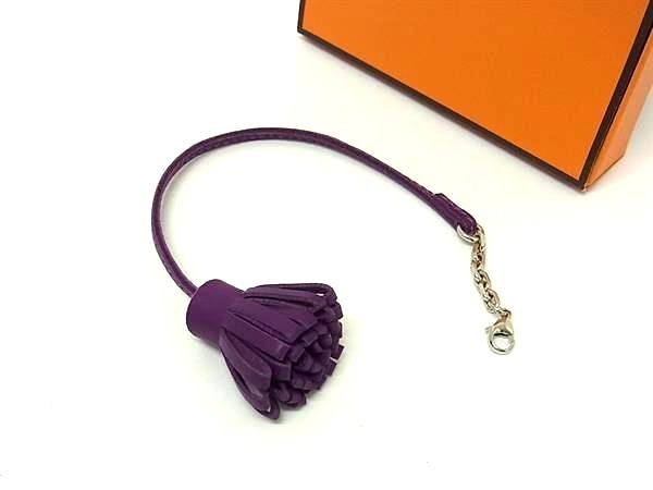 □新品同様□ HERMES エルメス カルメンチータ レザー シルバー金具
