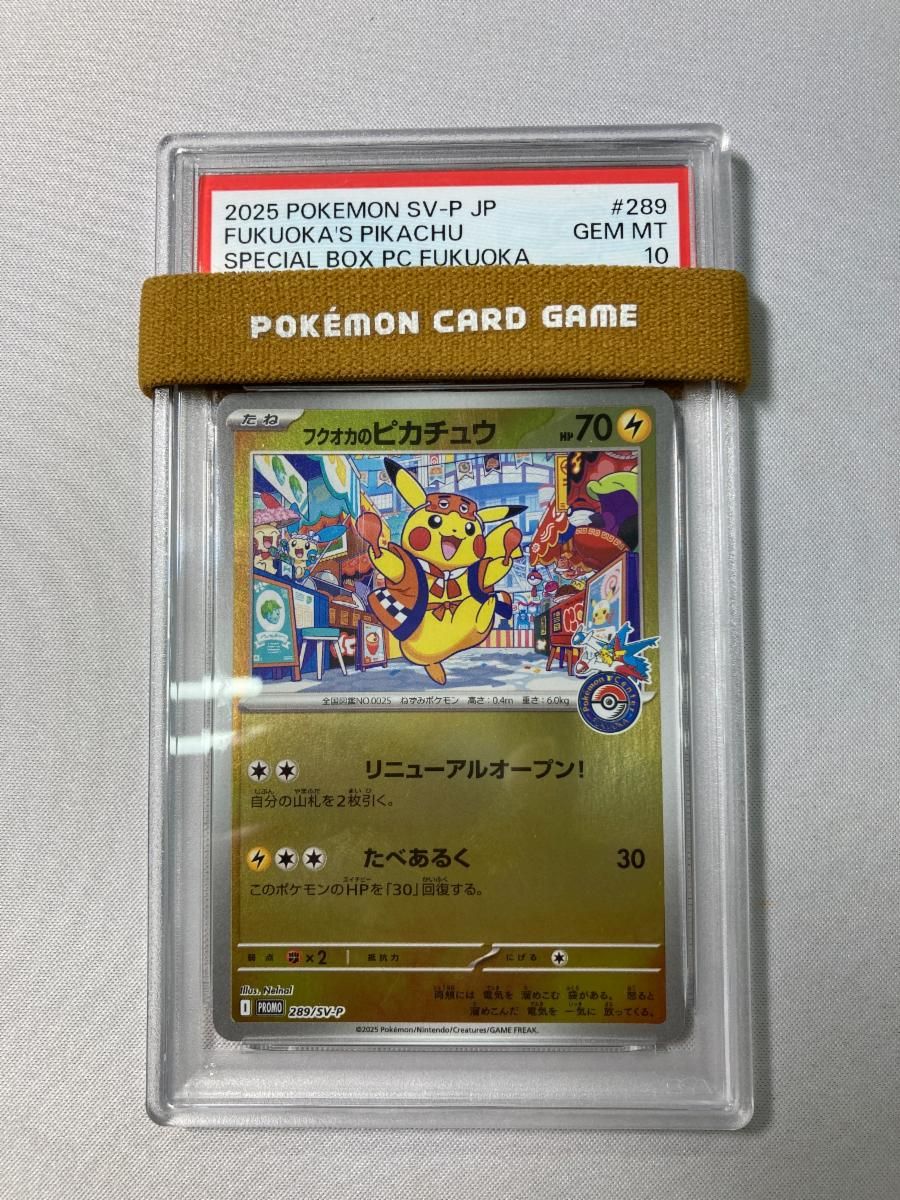 フクオカのピカチュウ [スペシャルBOX ポケモンセンターフクオカ] 289