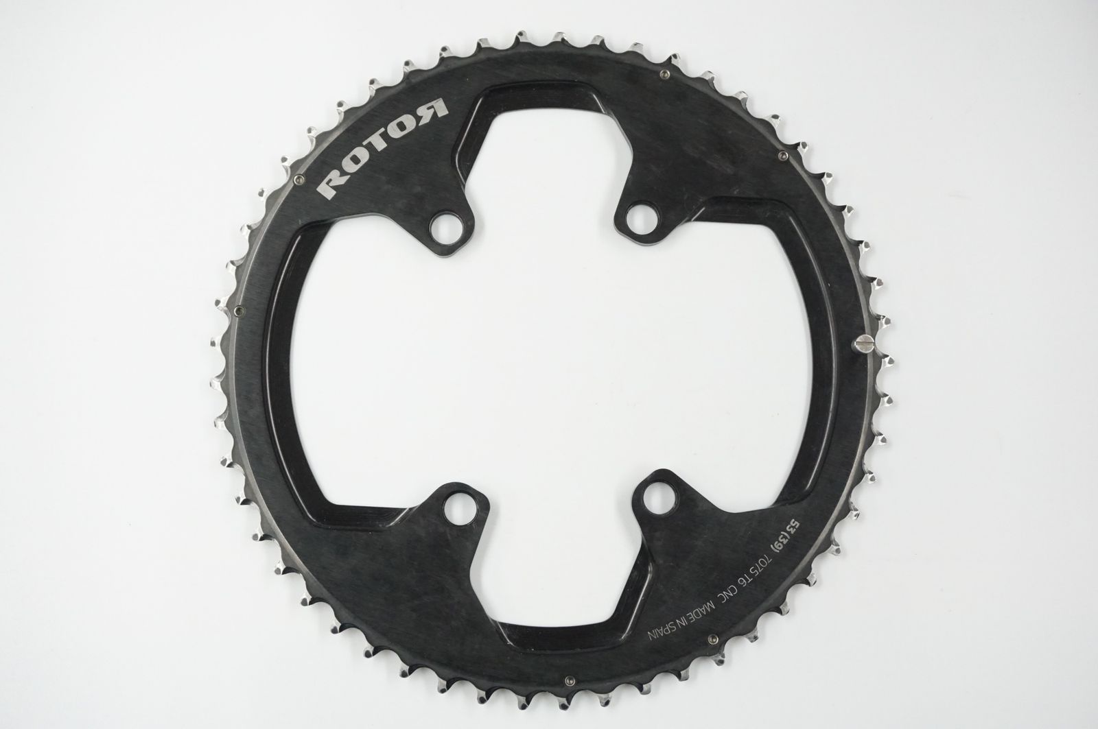 ROTOR 「ローター」 ROUND RINGS 53T アウターチェーンリング