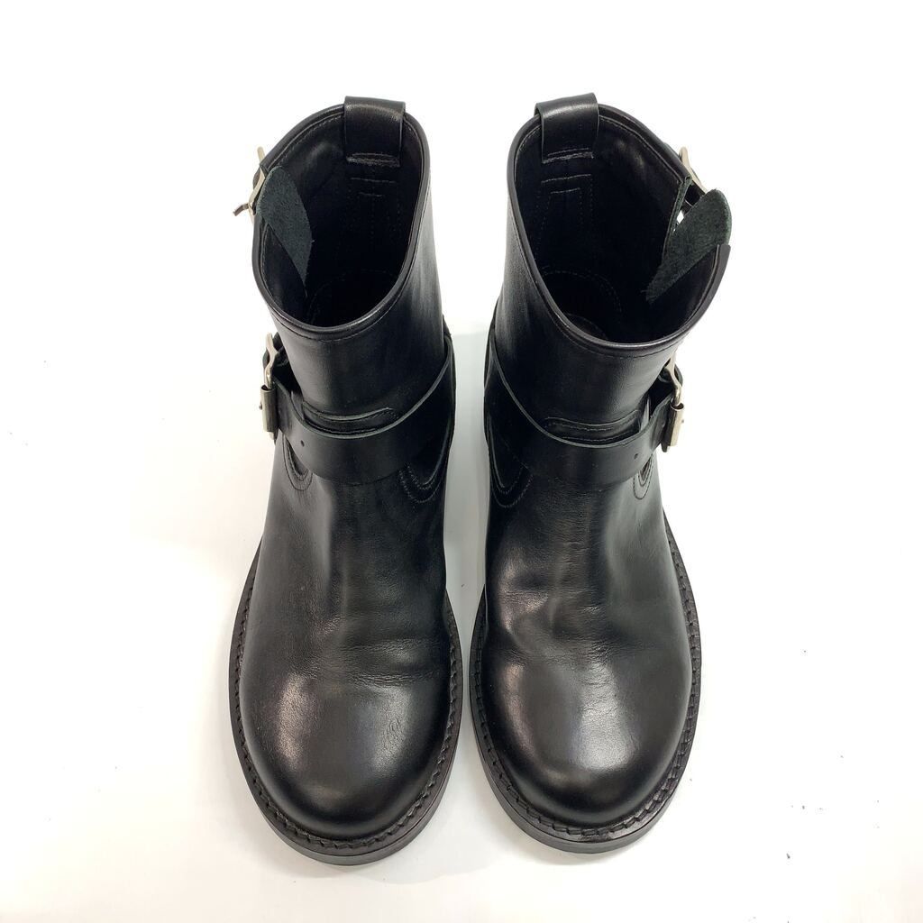 美品 ADAM ET ROPE アダムエロペ エンジニア ショート ブーツ レザー 