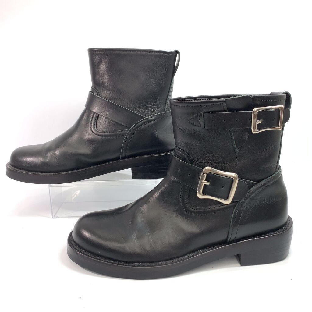 美品 ADAM ET ROPE アダムエロペ エンジニア ショート ブーツ レザー 