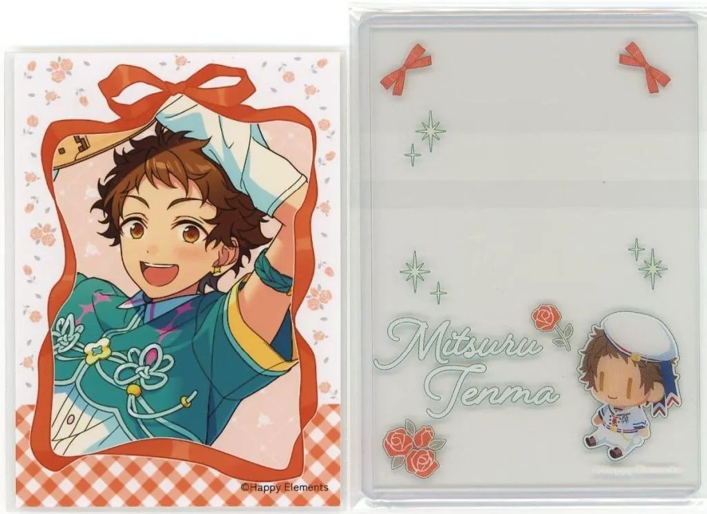 [Used] Goods Set Tenma Hikaru “Ansanburu Stars!! 10th anniversary exhibition Bright me up!! Mini Bromide & Hard Card Case Collection 9.ra*bits”