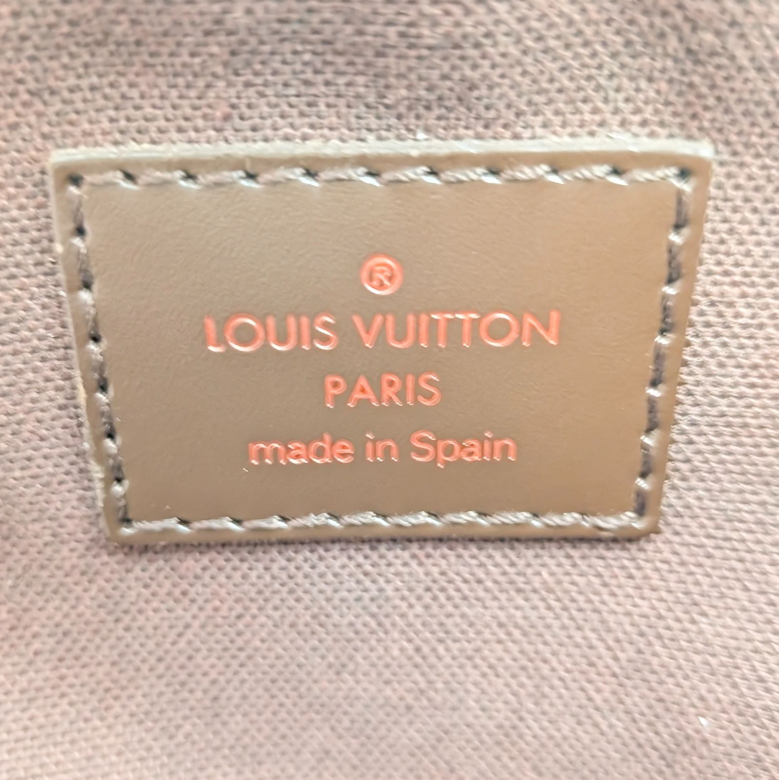 美品】LOUIS VUITTON ルイヴィトン ジェロニモス N51994 ダミエ エベヌ