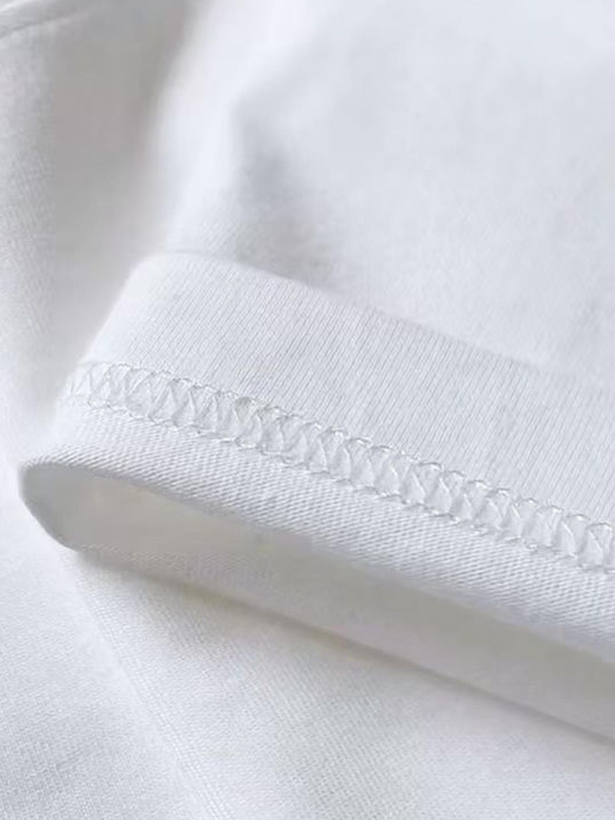 ユニセックス Tシャツ 半袖 白 プリント thumbnail 3