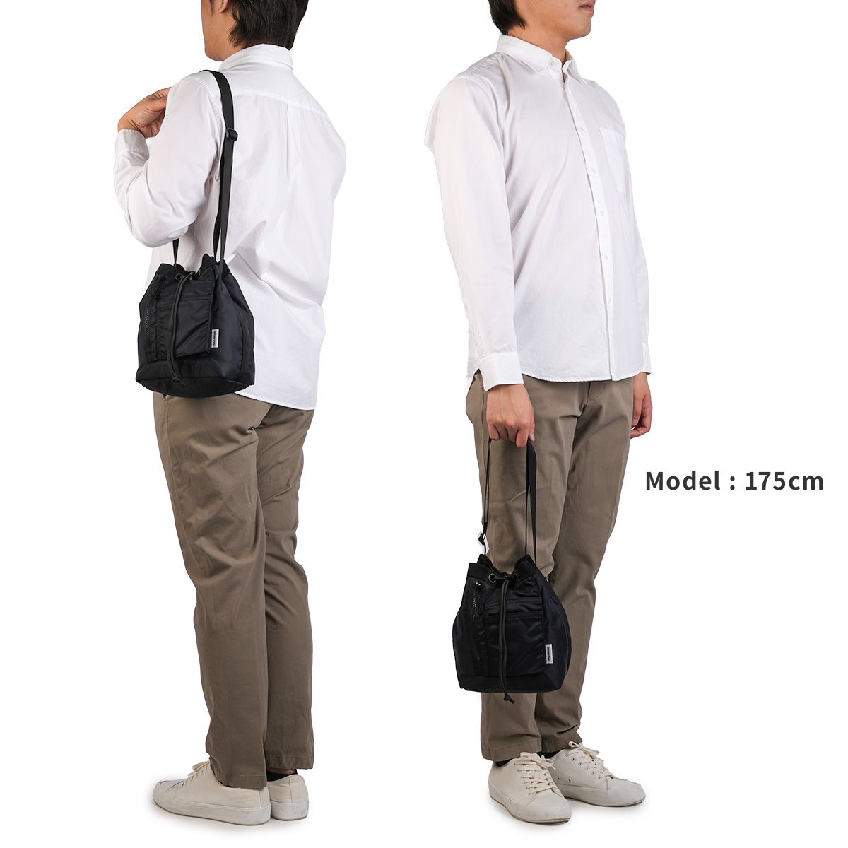 Bra261l20 巾着バッグ ブリーフィング ショルダーバッグ 