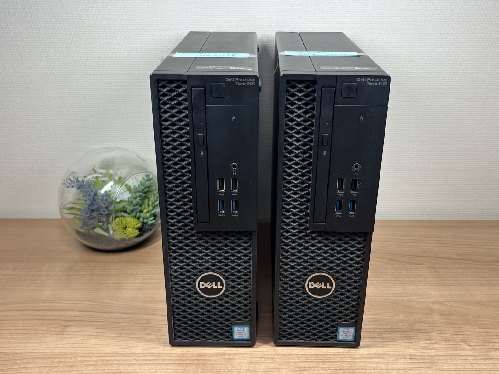 【２台セット品】DELL Precision Tower 3420 16GB/SSD500GB i5