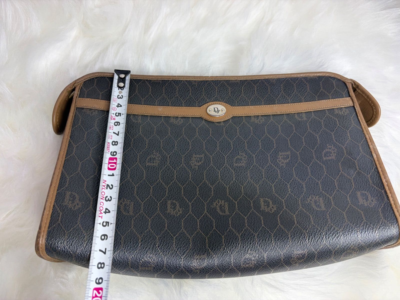 Christian Dior クリスチャンディオール ハニカム柄 ヴィンテージ