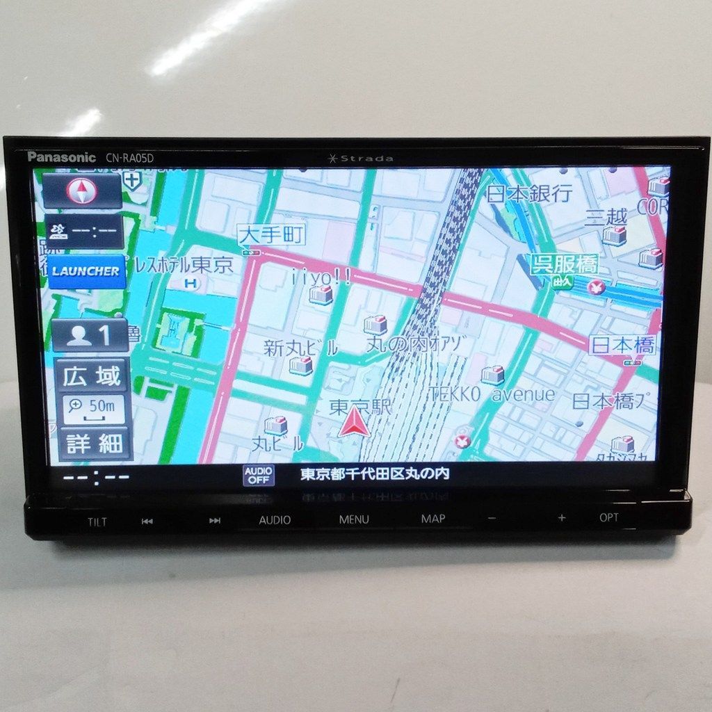 パナソニック ストラーダ CN-RA05D 7インチ 2DIN 2018版地図 - メルカリ