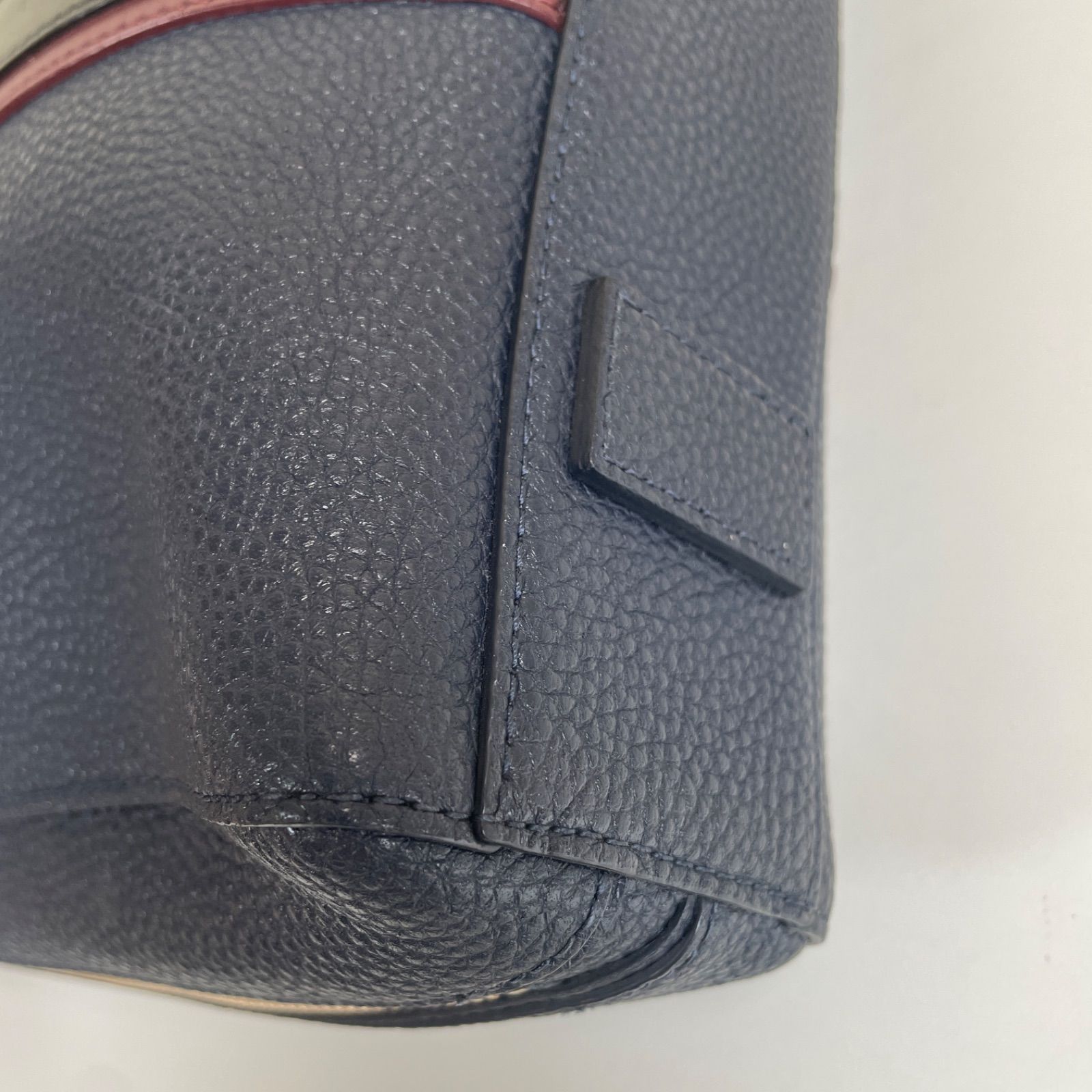 Paul Smith ポールスミス レザー ビジネスバッグ ネイビー - メルカリ