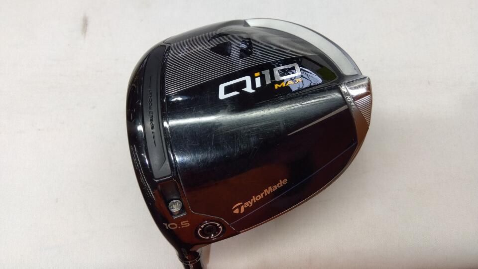 テーラーメイド　Qi10 MAX　10.5度　Diamana BLUE TM50　SRフレックス　ドライバー　中古　ゴルフドゥ！松前R56店【最短即日発送】