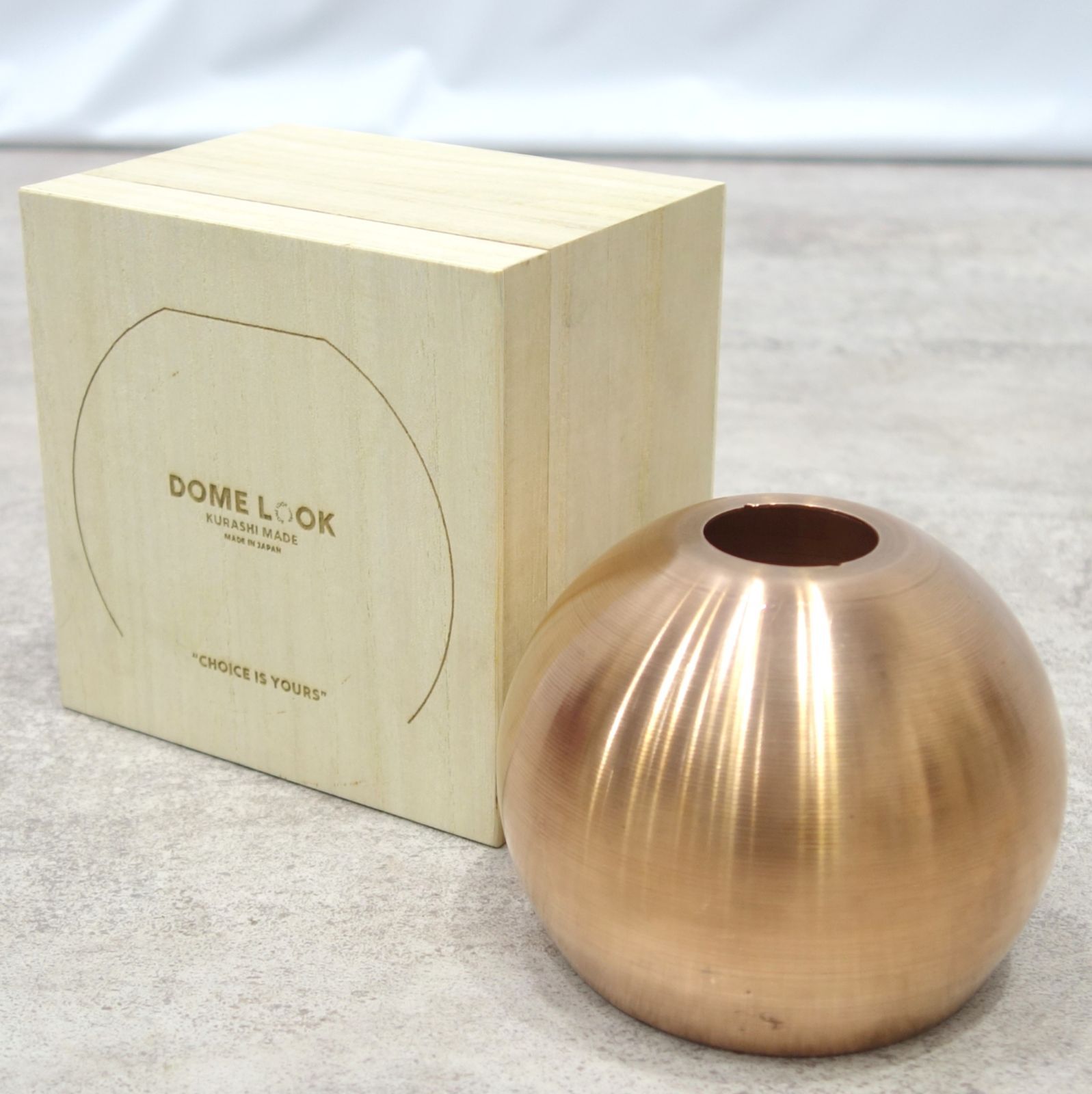 Good Condition Classmade KURASHI MADE DOME LOOK Dome Look Shade Goal Zero LED Lantern Cover Camping Outdoor Made in Japan Copper