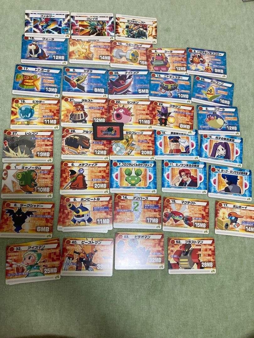 ロックマンエグゼ6 グレイガ ファルザー 配信チップあり ソフト2本