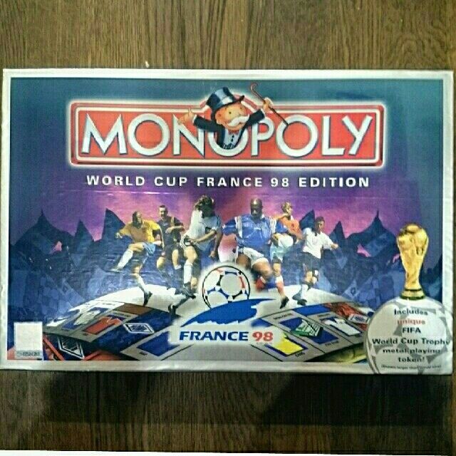 新品未開封のモノポリー ワールドカップフランス98エディション モノポリー ワールドカップ・フランス98 エディション - メルカリ