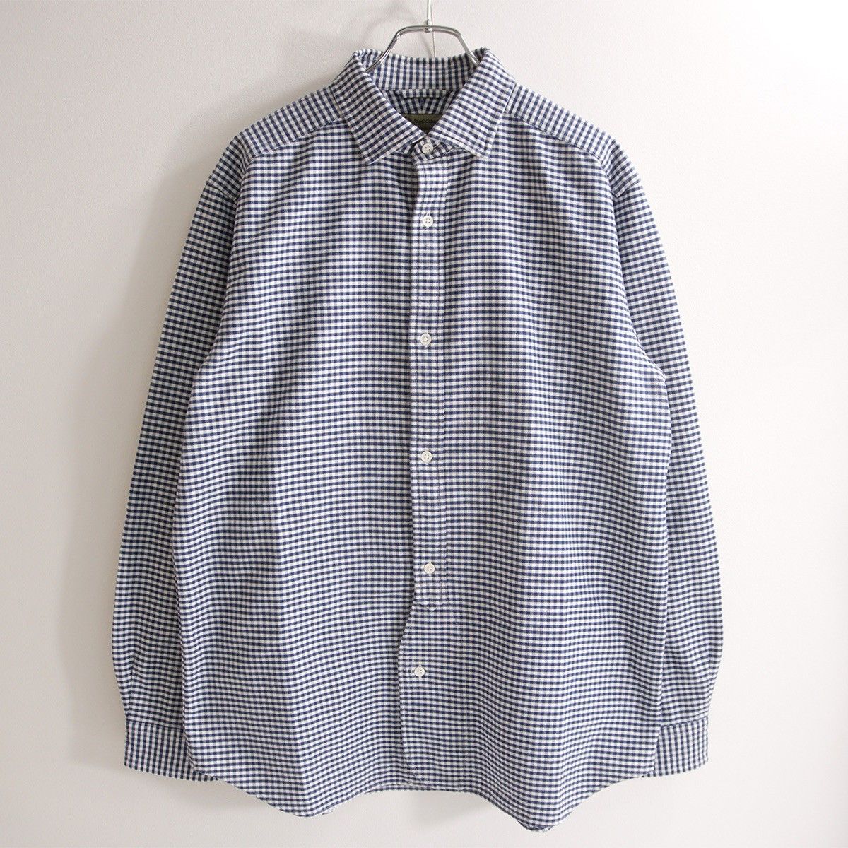 【ビッグサイズ】NIGEL CABOURN 【BRITISH OFFICER'S SHIRT】54 ブリティッシュオフィサー シャツ ナイジェルケーボン シャツ 26090236