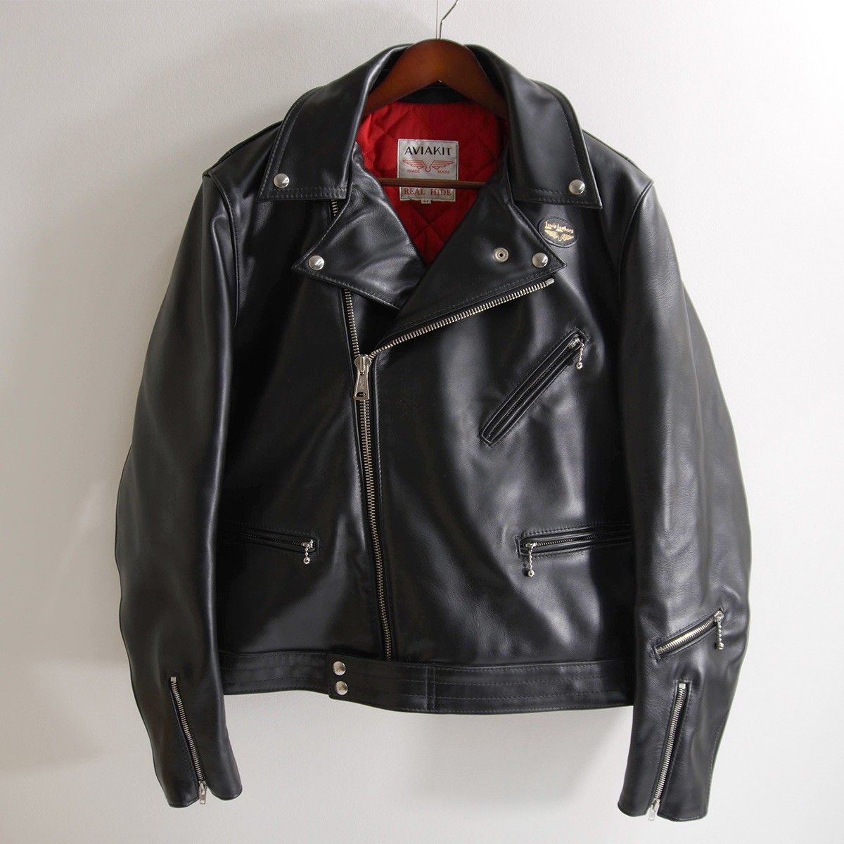 ビッグサイズ44】Lewis Leathers【ホースハイド サイクロン】レザー