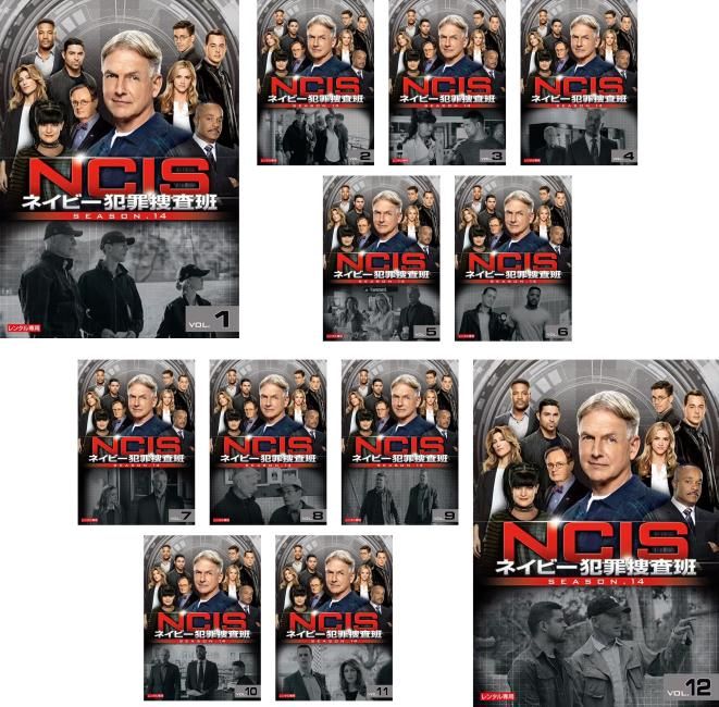 NCIS ネイビー犯罪捜査班 シーズン14(12枚セット)第307話～第330話 最終【全巻セット 洋画 中古 DVD】レンタル落ち