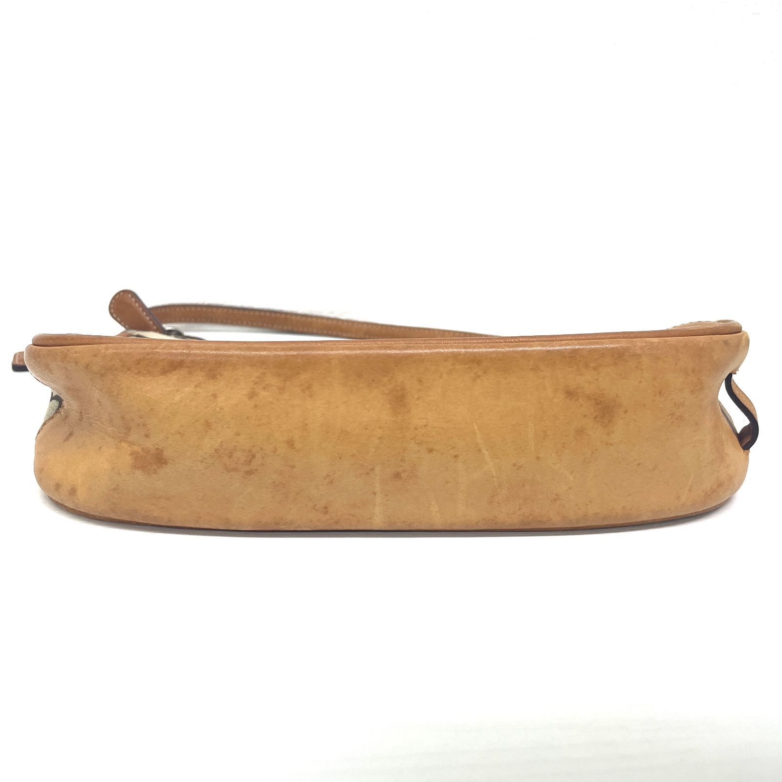 COACH/コーチ シグネチャー ハンドバッグ K32-6094 ベージュ 現状品