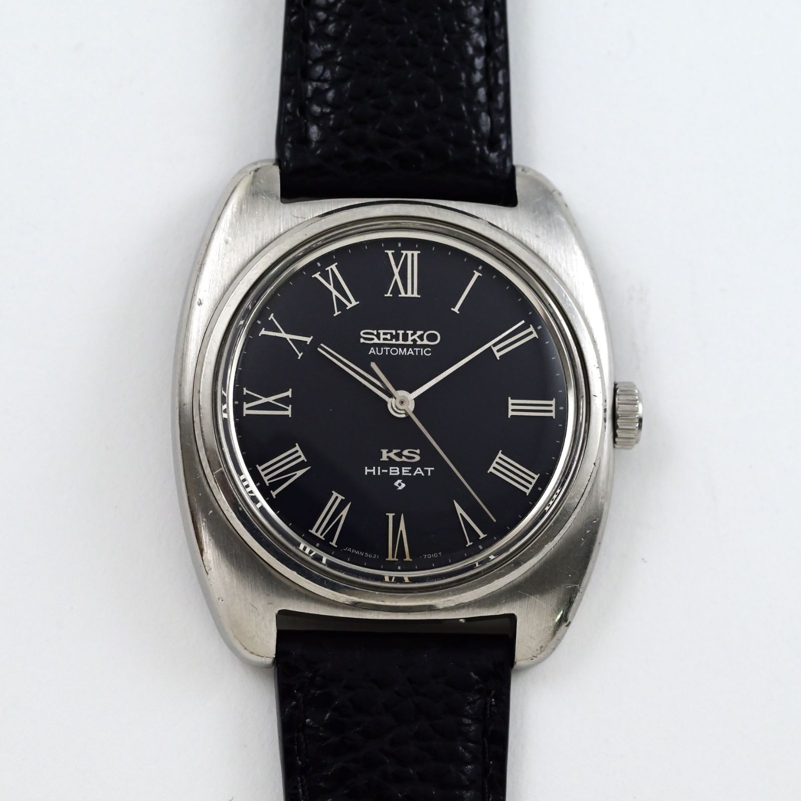 Seiko SEIKO KING SEIKO 56KS Cushion Case Ref. 5621-7000 Hi-Beat Automatic 1970 [OH Completed]