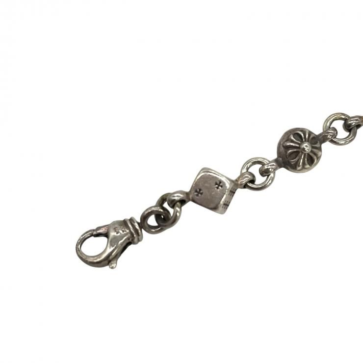 CHROME HEARTS クロムハーツ ダイス クロスボール ブレスレット