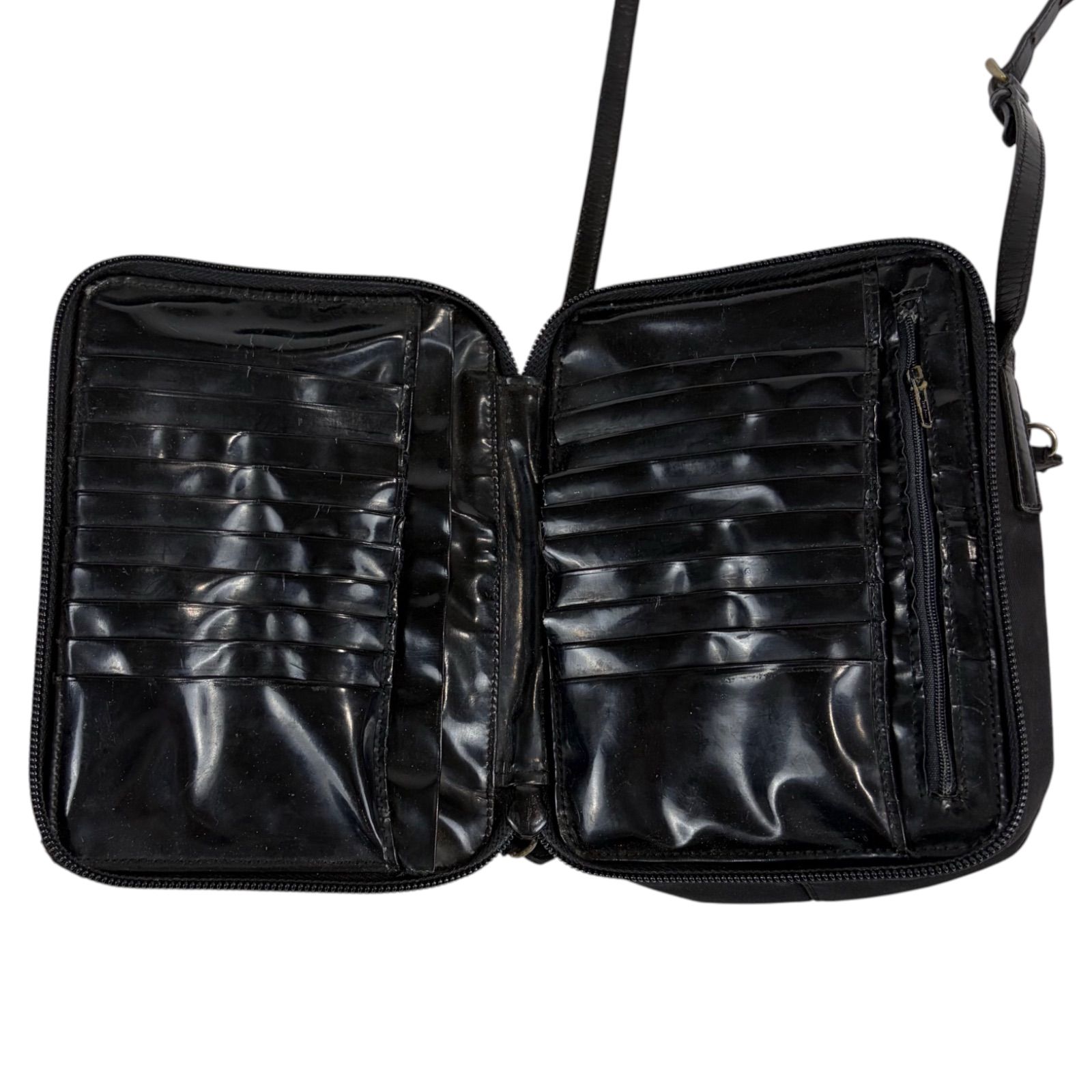 PRADA Triangle Logo × Tessuto Nylon Crossbody Bag プラダ