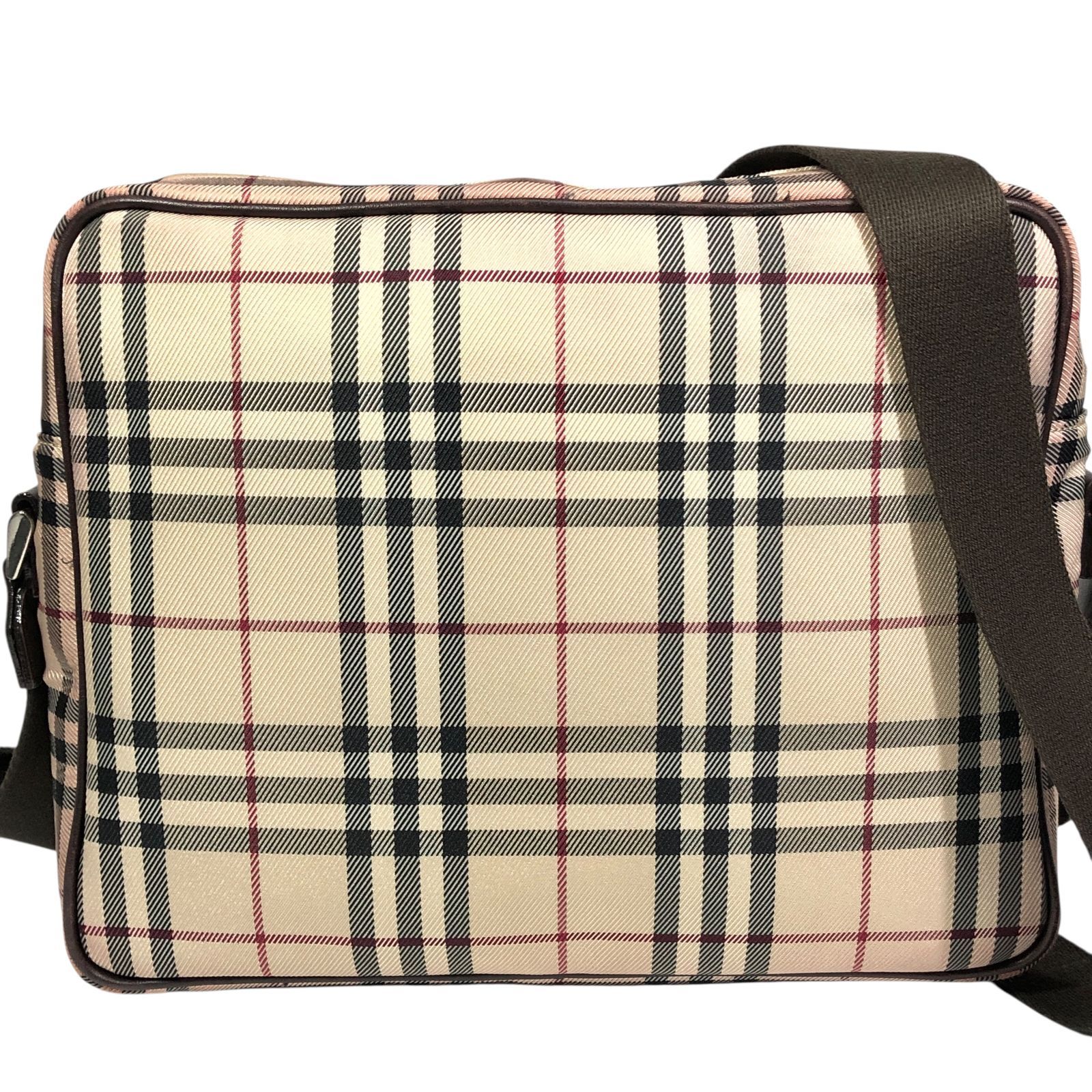バーバリー】本物 BURBERRY ショルダーバッグ ノバチェック柄