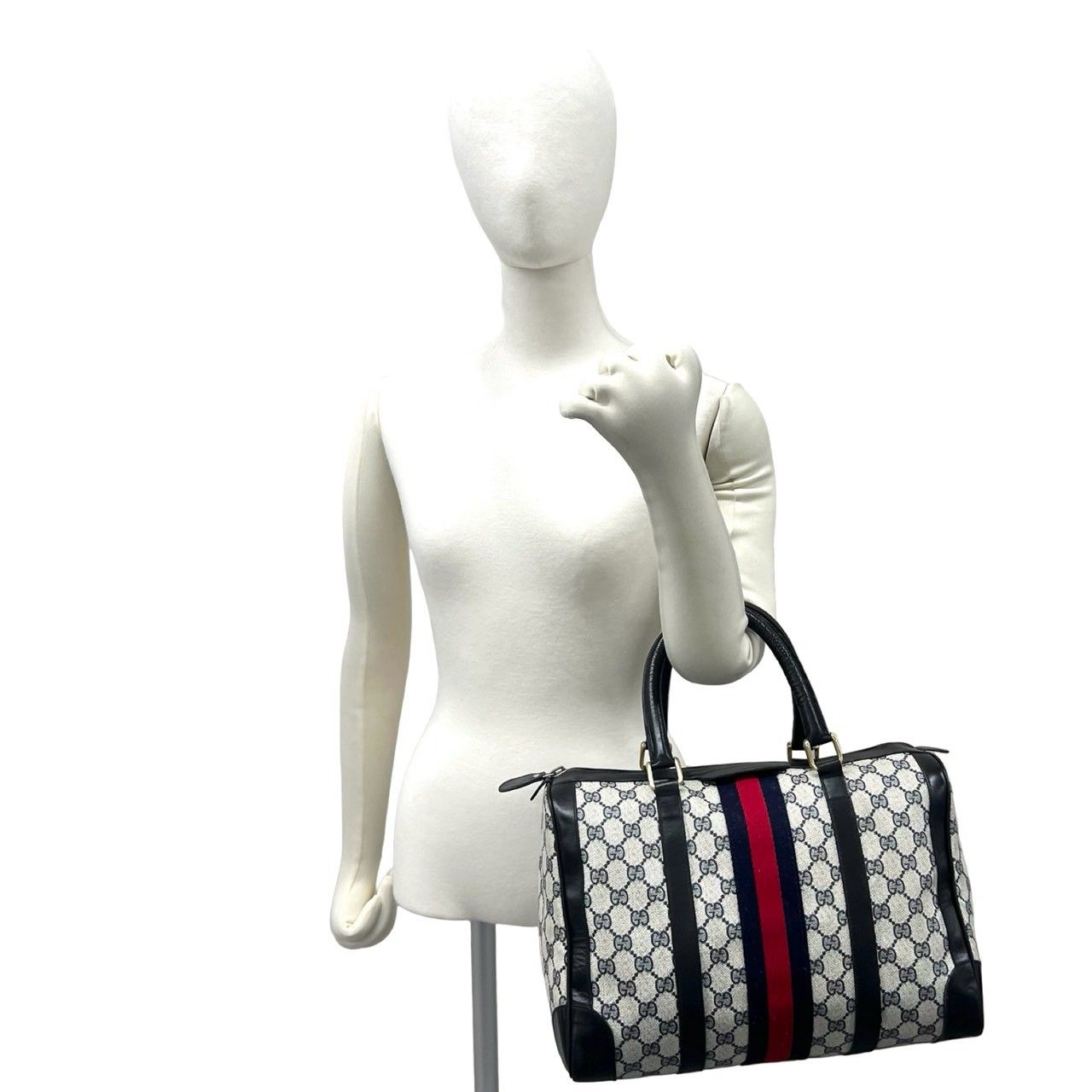 極 美品 GUCCI グッチ オールドグッチ ヴィンテージ シェリーライン GG