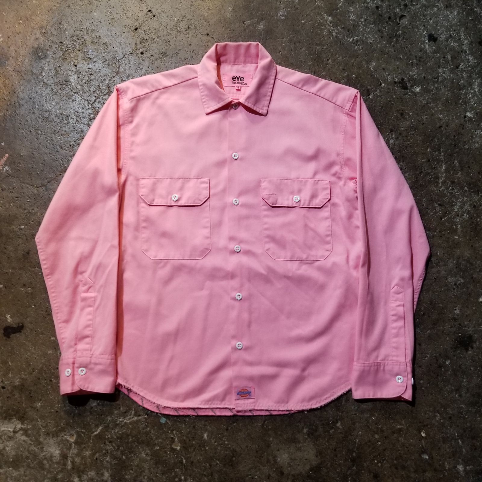 eYe JUNYA WATANABE MAN 08ss × Dickies 製品染め加工ワークシャツ XS アイ ジュンヤワタナベマン ディッキーズ 2008ss AD2007 11,475円