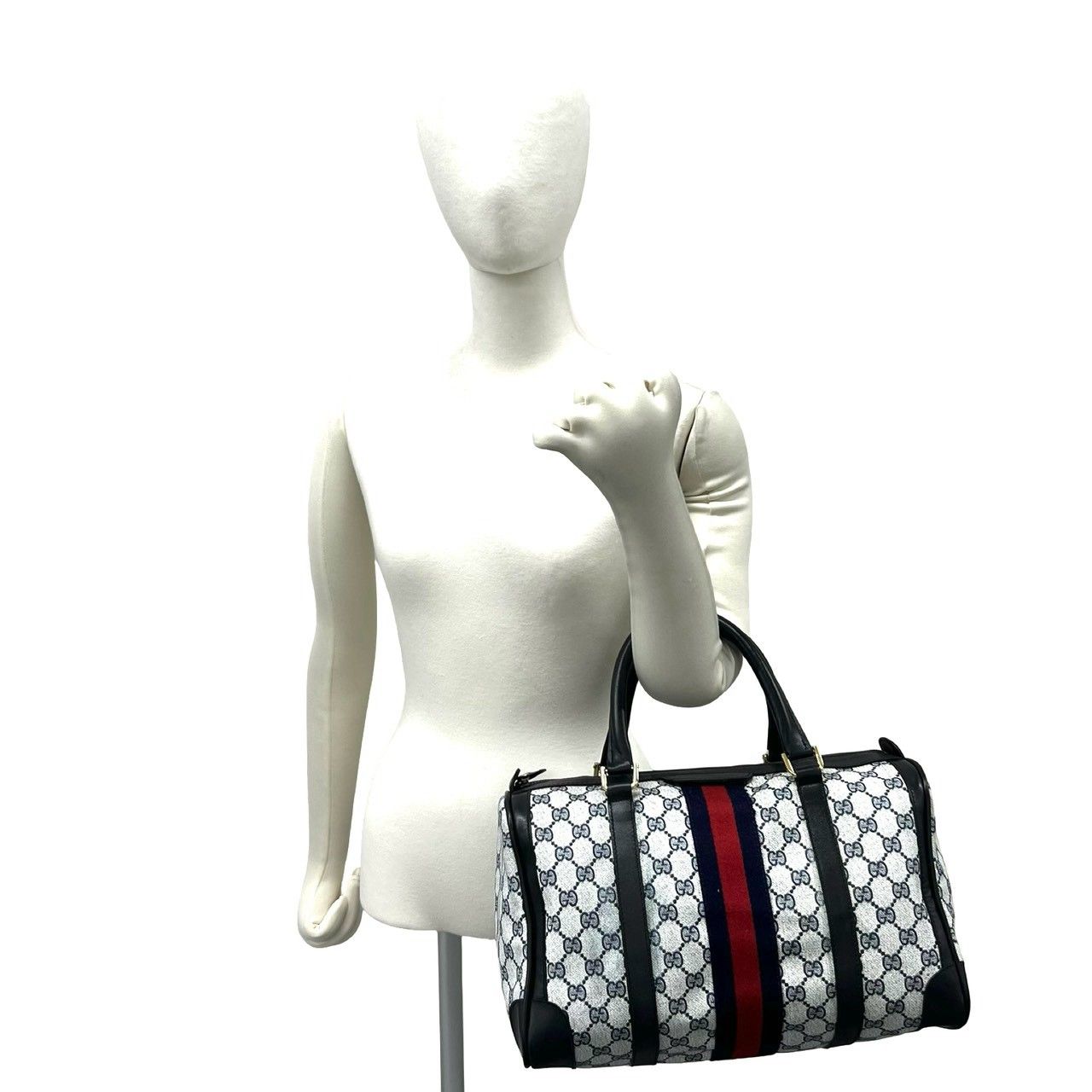極 美品 GUCCI グッチ オールドグッチ ヴィンテージ シェリーライン GG