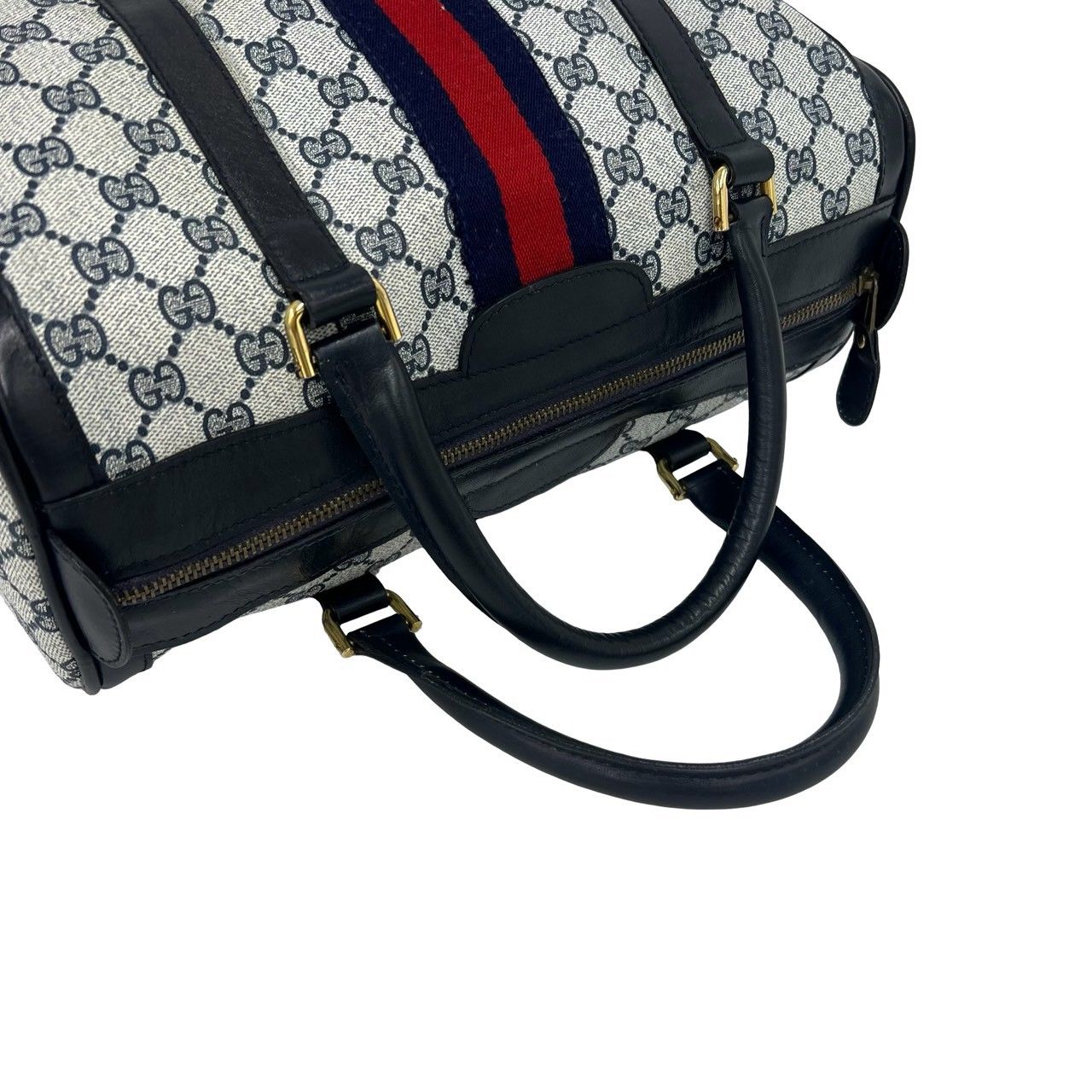 極 美品 GUCCI グッチ オールドグッチ ヴィンテージ シェリーライン GG