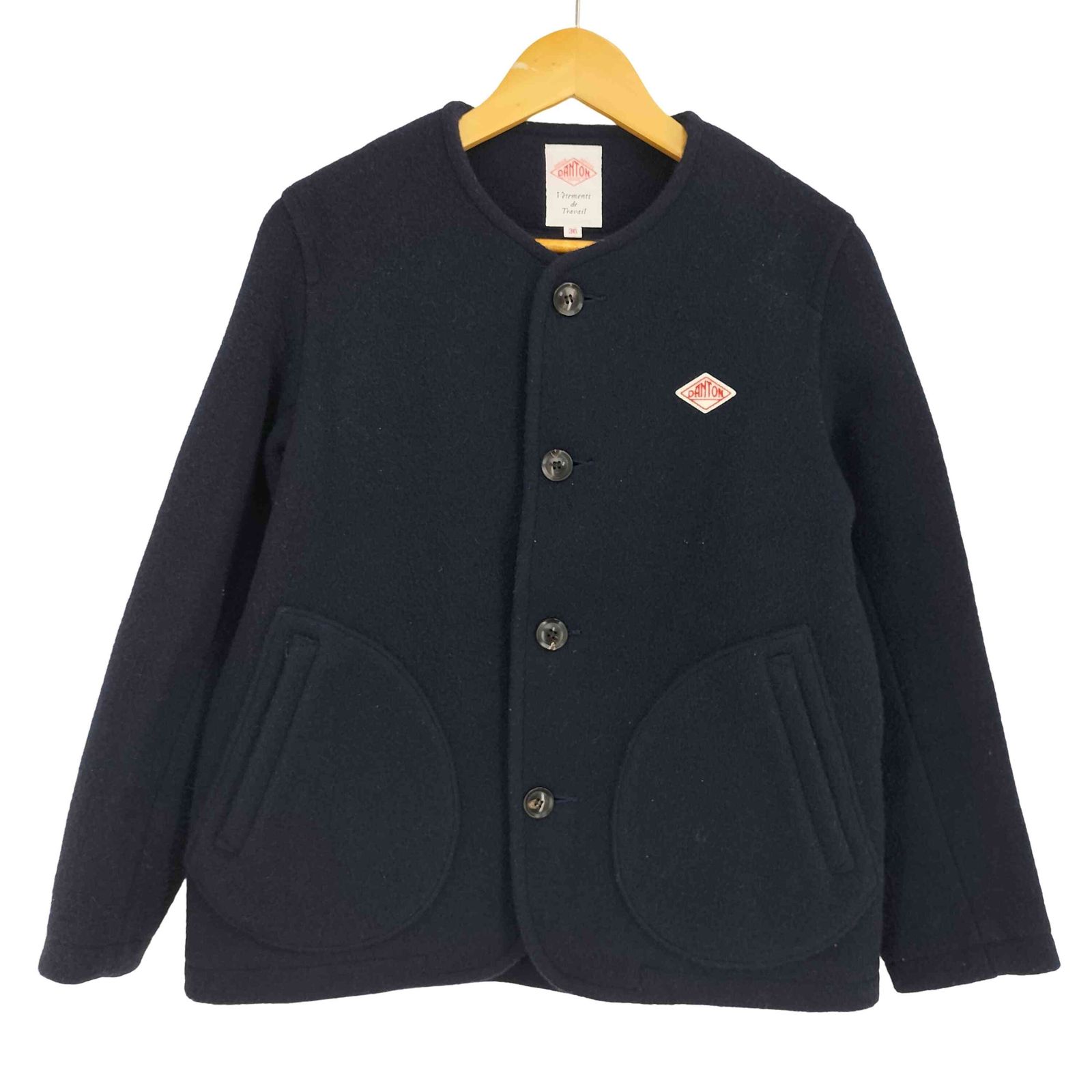ダントン DANTON ウールモッサコート レディース JPN：36 - メルカリ