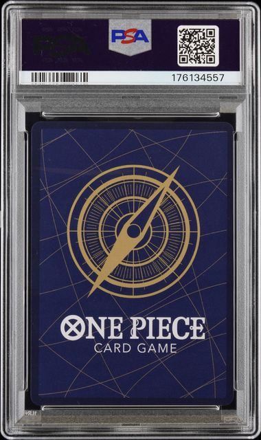 PSA10】モンキー・D・ルフィ(海賊団スーパーパラレル/SEC){黄}〈EB04