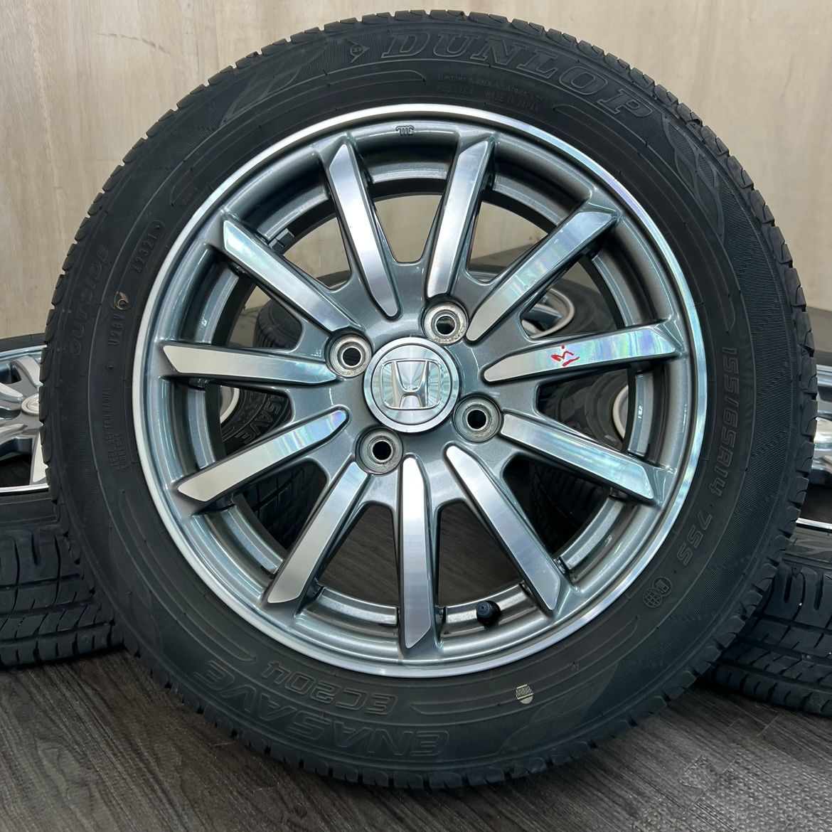 [ホイールのみ]純正 ホイール 14インチ HONDA NWGN 4x100 4本 #593D010925