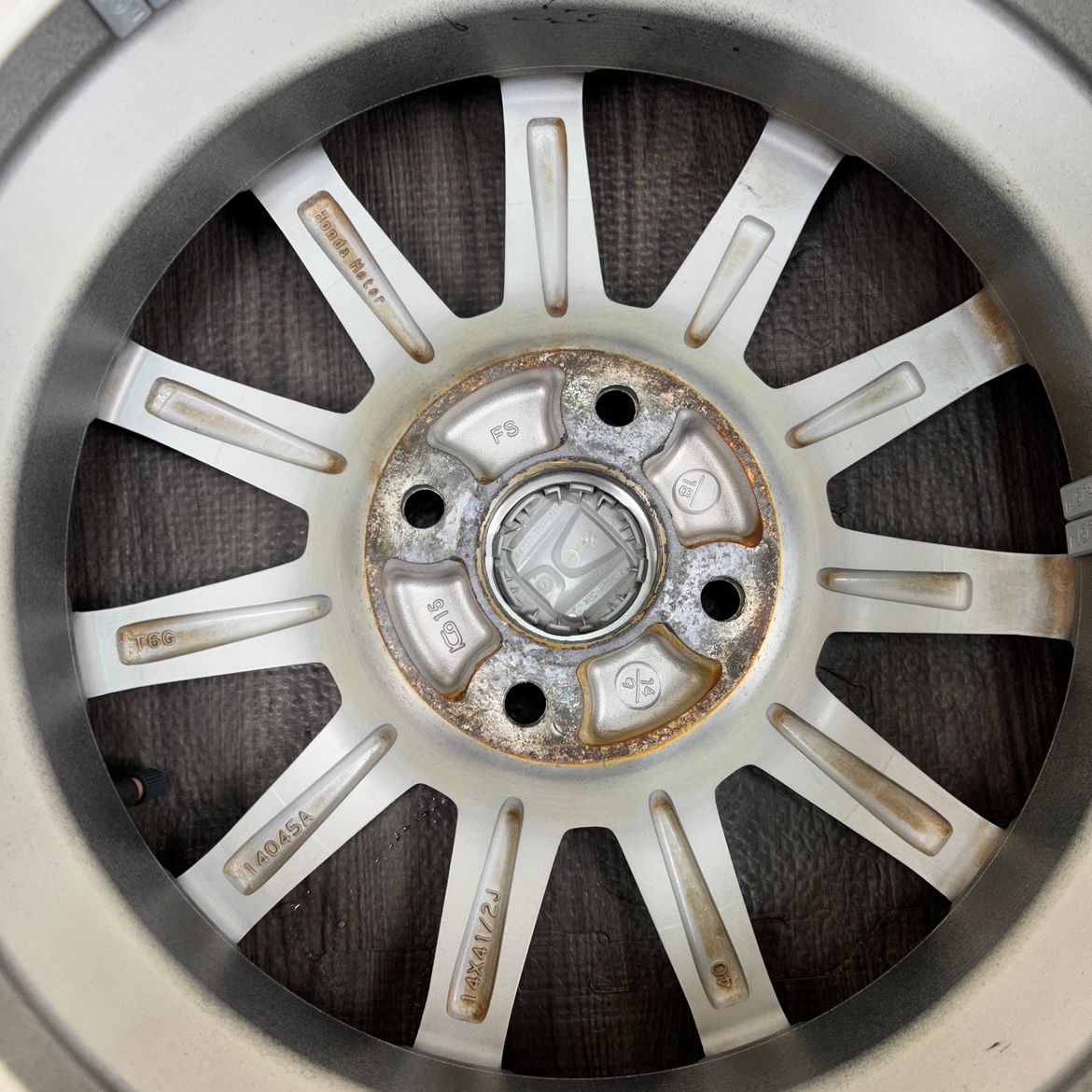 [ホイールのみ]純正 ホイール 14インチ HONDA NWGN 4x100 4本 #593D010925