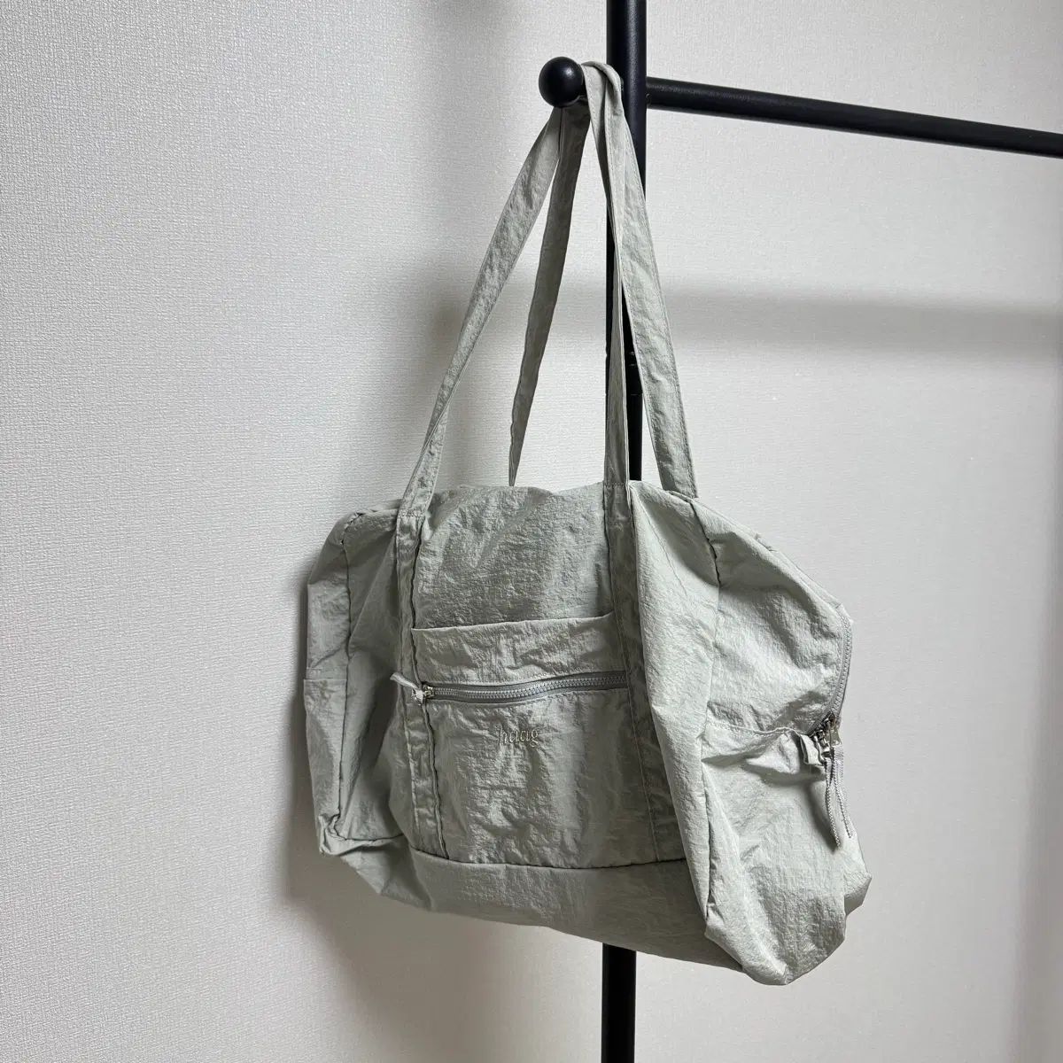 ヘイグ haag ダッフルバッグ シルバー