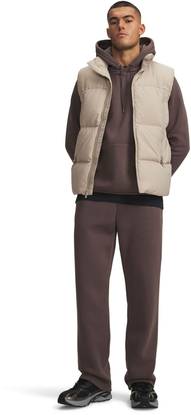 アンダーアーマー メンズ ボトムス カジュアルパンツ フリース Under Armour Mens Icon Fleece Pants PeppercornPeppercorn