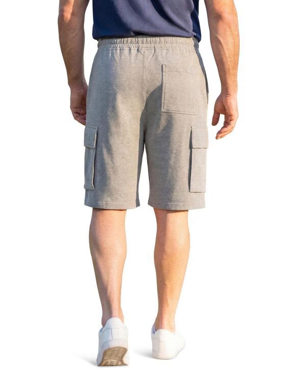 キングサイズ メンズ ボトムス ハーフパンツ・ショーツ フリース KingSize Mens UltraComfort Fleece Cargo Short Medium heather grey グ