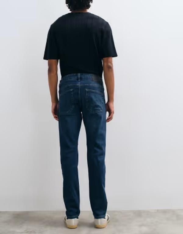 オンリーアンドサンズ メンズ ボトムス デニムパンツ スリムフィット ジーンズ ONLY SONS Loom slim fit jeans in rinse denim Dark Blue Denim オンリーアンドサンズ メンズ ボトムス デニムパンツ スリムフィット ジーンズ ONLY SONS Loom slim fit jeans in rinse denim Dark Blue Denim