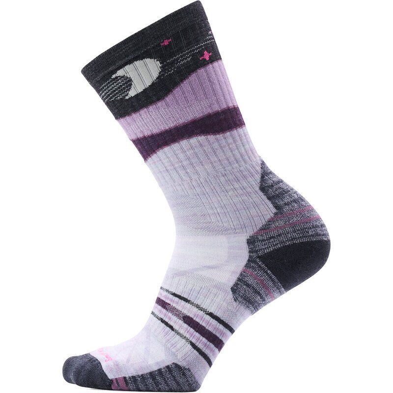 スマートウール レディース アンダーウェア 靴下 Smartwool Hike Targeted Cushion Lunar Trek Crew Sock Womens Purpleclipse パー