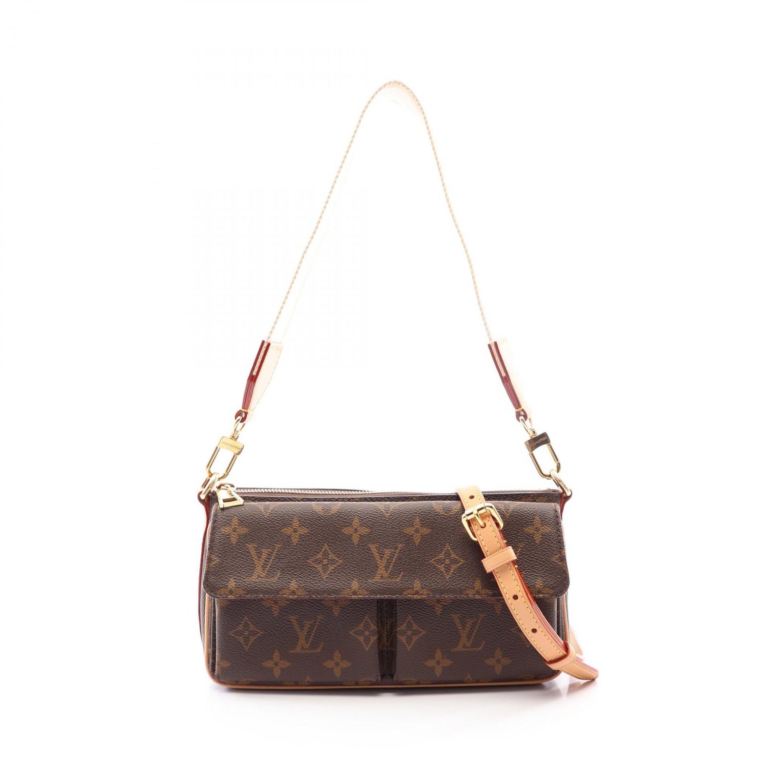 ルイ・ヴィトン LOUIS VUITTON ショルダーバッグ ヴィヴァシテ モノグラム 2WAY M46999 PVCコーティングキャンバス レザー ヴィヴァシテ レディース Used A