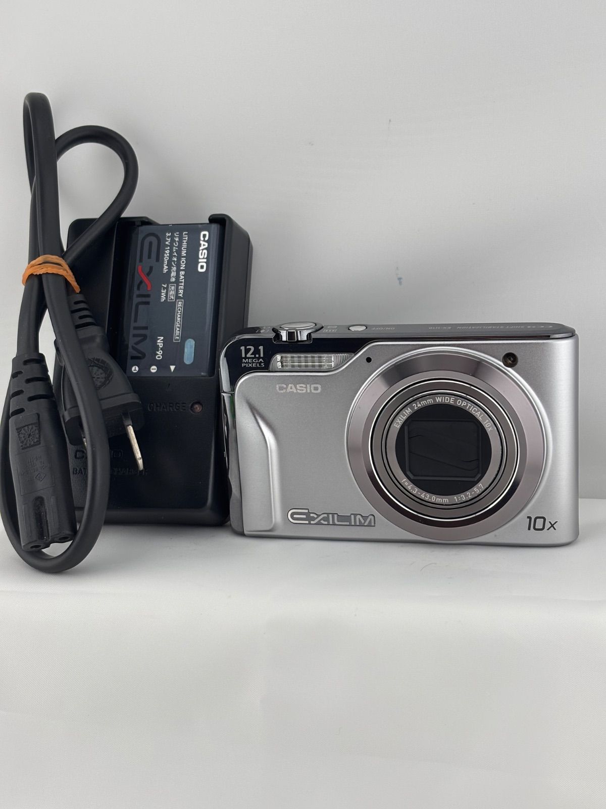 2051【美品、動作確認済み】 CASIO EXILIM EX-H10 シルバー カシオ
