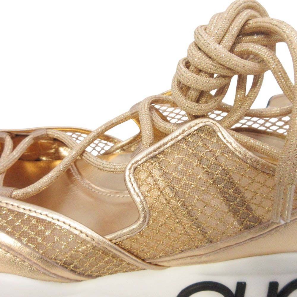 未使用 JIMMY CHOO ジミーチュウ MICHIGAN ミシガン レースアップ