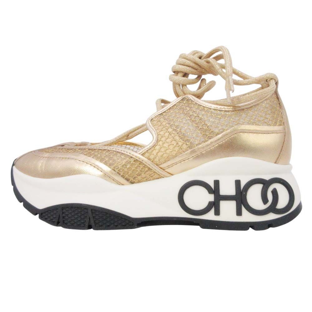 未使用 JIMMY CHOO ジミーチュウ MICHIGAN ミシガン レースアップ